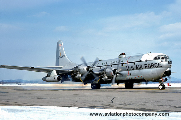 USAF Illinois ANG 108 ARS Boeing KC-97L 52-0870 (1976)