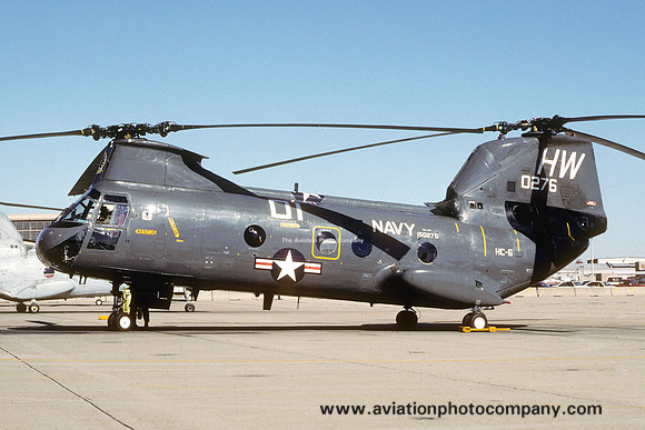 US Navy HC-6 Vertol CH-46D Sea Knight 150276/HW-01 (1990)