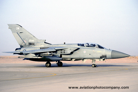 RAF Panavia Tornado F.3 ZE968/DM at Prince Sultan AB (2000)