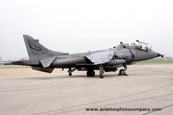 Royal Navy 899 Squadron Hawker Siddeley Sea Harrier T.4 ZB604/717 (1987)