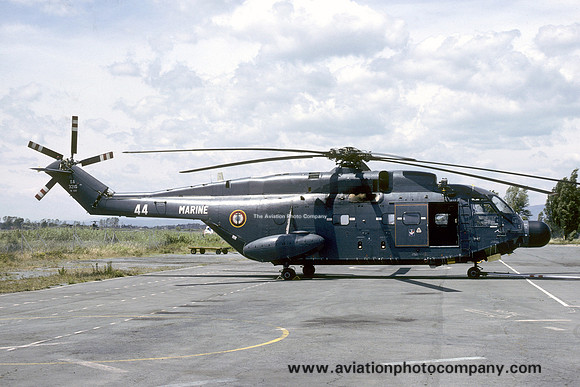 French Navy 33F Sud SA.321G Frelon 144 (1986)