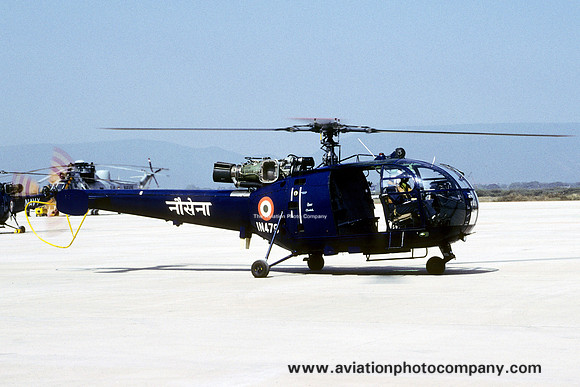 Indian Navy 321 Squadron HAL Chetak/Sud Alouette III IN479 (2006)