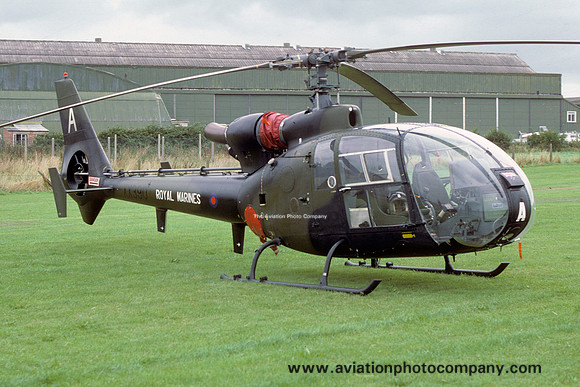 Royal Marines 3 CBAS Westland Gazelle AH.1 XX390/A (1977)