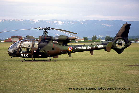 French Army GAMSTAT Aerospatiale SA.342M Gazelle 4208/BSC (2003)
