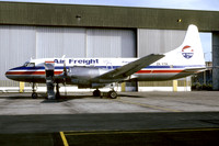 Air Freight New Zealand Convair 580 ZK-FTA (1993)