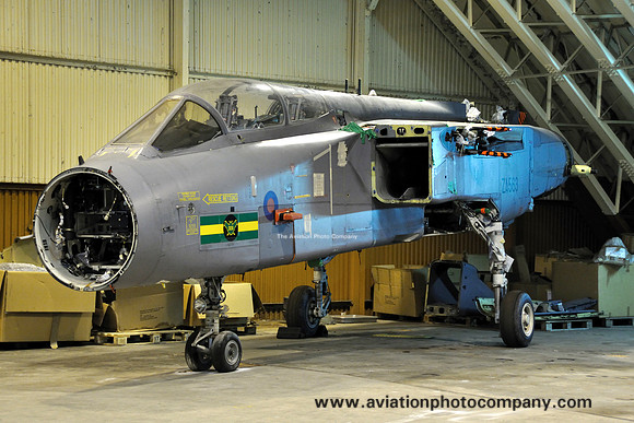 RAF Panavia Tornado GR.4 ZA563 stored at RAF Shawbury (2011)