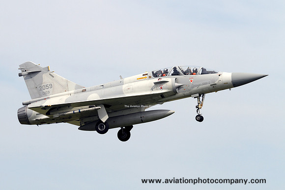Taiwanese Air Force 2 TFW Dassault Mirage 2000Di 2059 at Hsinchu (2013)