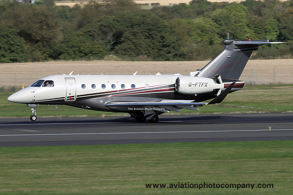 Flexjet Operations Ltd Embraer Praetor 600 G-FTFX at Prestwick (2024)