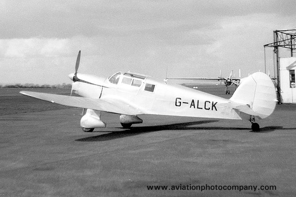 Percival P.34 Proctor III G-ALCK at Newcastle