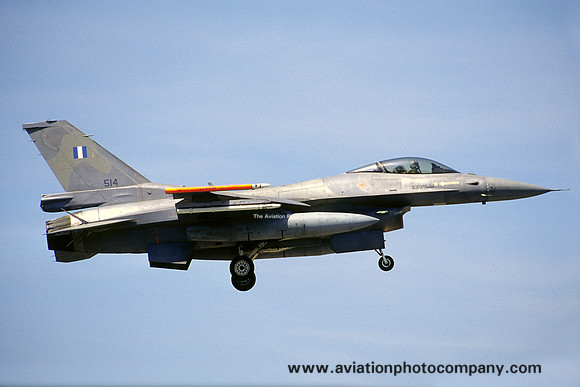 Greek Air Force 343 Mira General Dynamics F-16C Fighting Falcon 514 (2005)