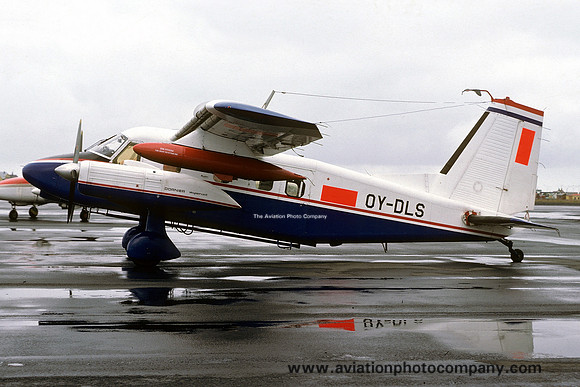 Dornier Do28D OY-DLS at Reykjavik (1977)