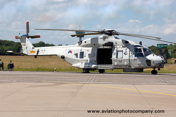 Dutch Navy 860 Squadron AgustaWestland NH90-NFH N-227 at the Volkel Airshow (2013)