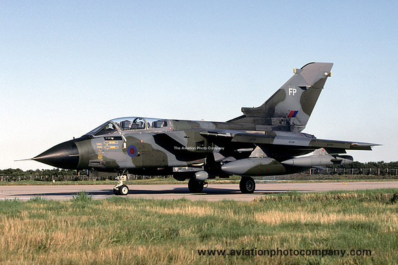 RAF 12 Squadron Panavia Tornado GR.1 ZD744/FP at RAF Lossiemouth (2000)