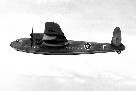 RAF Avro York Prototype LV626 Air to Air
