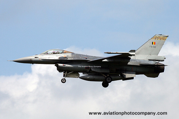 Belgian Air Force 31 Sml GD F-16AM FA-56 at Kleine Brogel (2013)