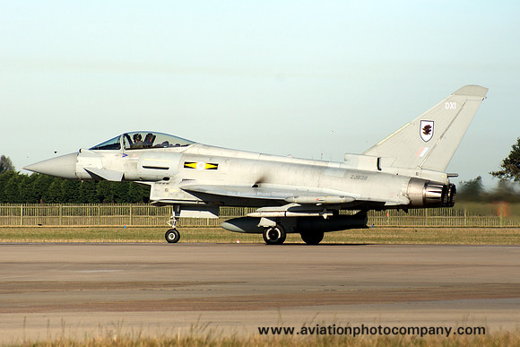 RAF 11 Squadron BAE Typhoon FGR.4 ZJ939/DXI (2011)