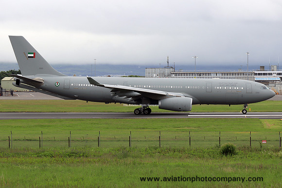 UAE Air Force Airbus A330-MRTT 1300 at Prestwick (2024)