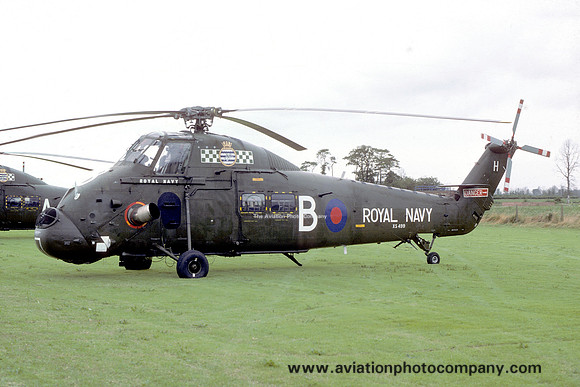 Royal Navy 845 Squadron Westland Wessex HU.5 XS499/H-B (1977)
