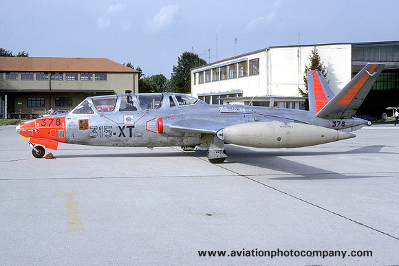 French Air Force GE315 Fouga CM.170 Magister 378/315-XT (1987)