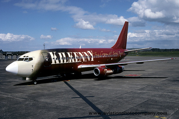 Ryanair Boeing 737-200 EI-CNY in Kilkenny colour scheme (1998)
