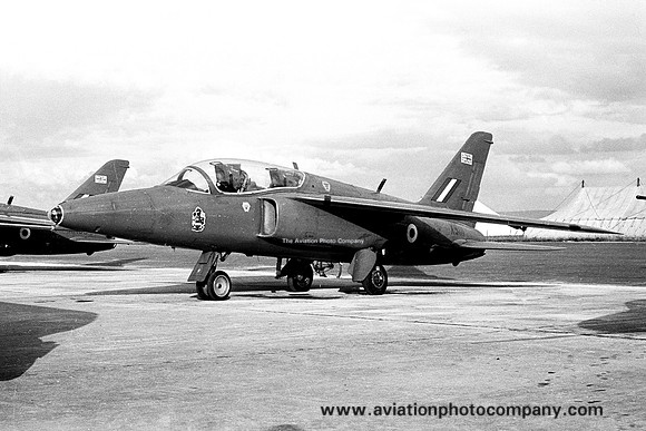RAF Red Arrows Folland Gnat T.1 XS111 (1966)
