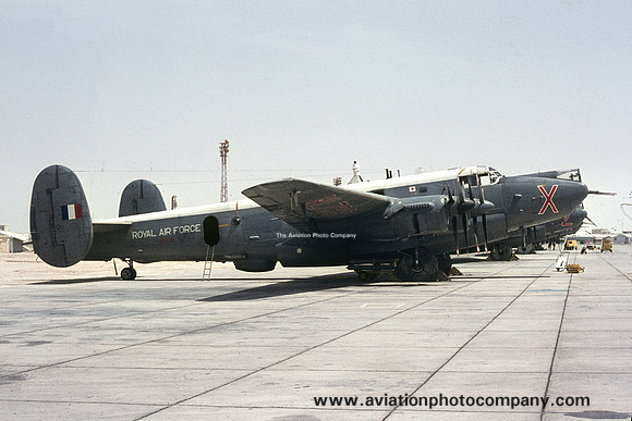 RAF 210 Squadron Avro Shackleton MR.2 WL739 at RAF Sharjah