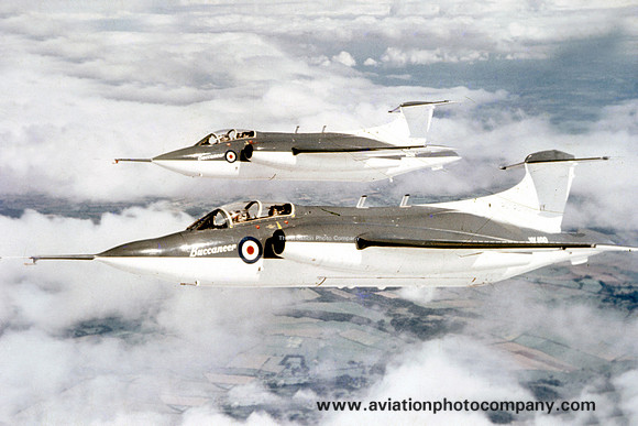 Royal Navy Blackburn Buccaneer NA.39 XK489 Air to Air