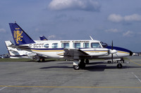 British Caledonian Airways Piper PA-31-350 Navajo Chieftain G-SCOT (1979)