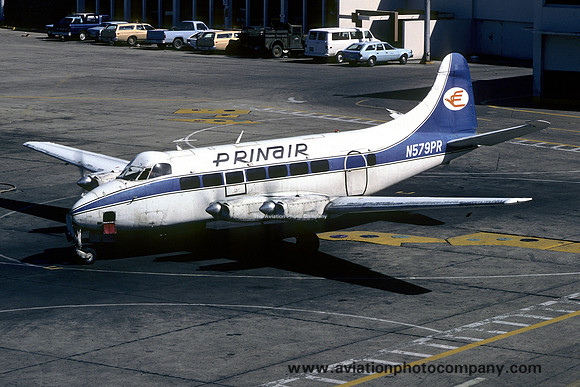 Prinair De Havilland Heron 2E (Prinair) N579PR (1979)