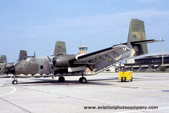Spanish AF (ex USAF) DHC-4 C-7A 3763 (1982)