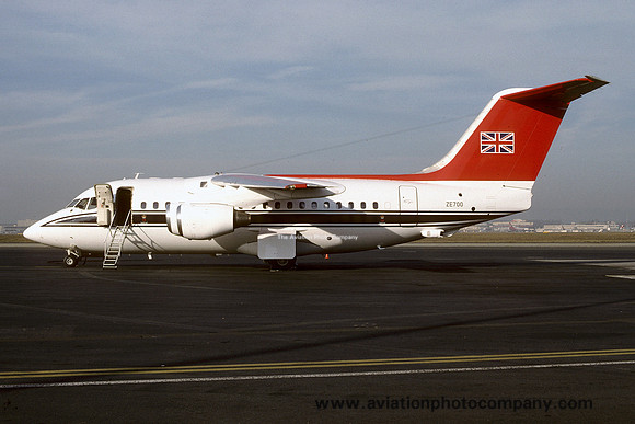 RAF Queen's Flight BAe 146 CC.2 ZE700 (1986)