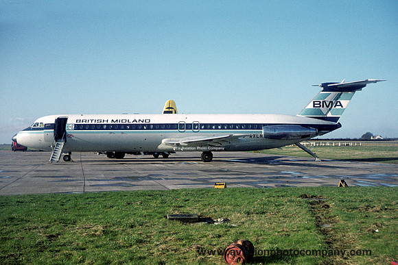 British Midland BAC-111 G-AXLN