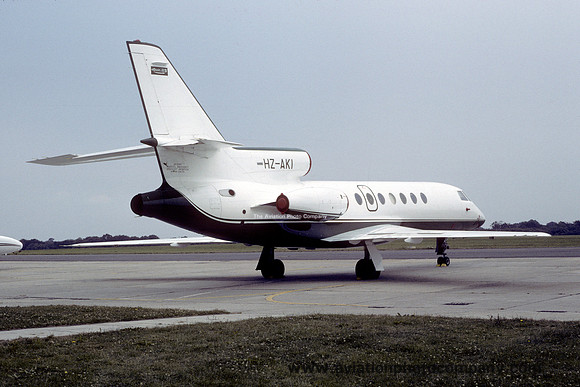 TAG Group Dassault Falcon 50 HZ-AKI (1984)