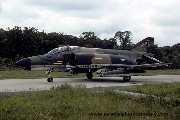 USAF 52 TFW 480 TFS McDonnell F-4E Phantom 74-1050/SP (1982)