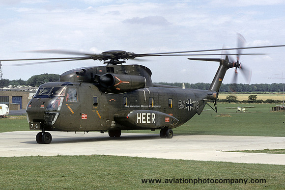 German Army MHFTR15 Sikorsky CH-53G Stallion 84+76 (1987)