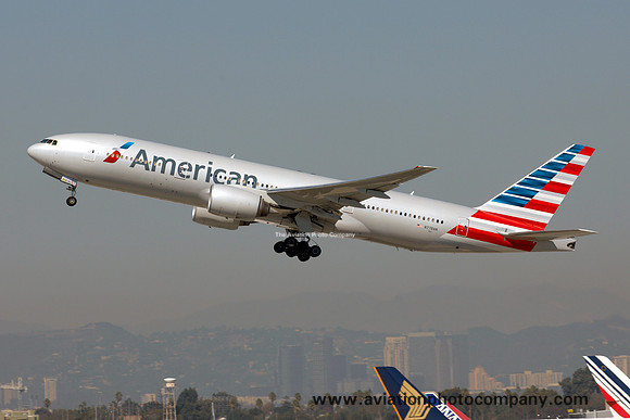 American Airlines Boeing 777-200ER N778AN at Los Angeles IAP (2013)