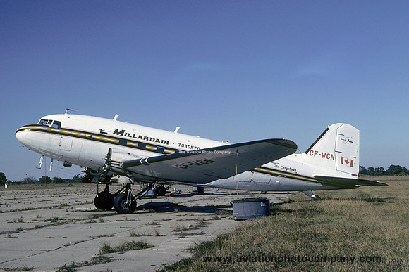Millardair Douglas C-47B-35-DK CF-WGN