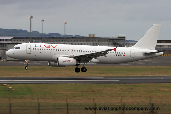 LEAV Aviation Airbus A320-232 D-ANDI at Prestwick (2024)
