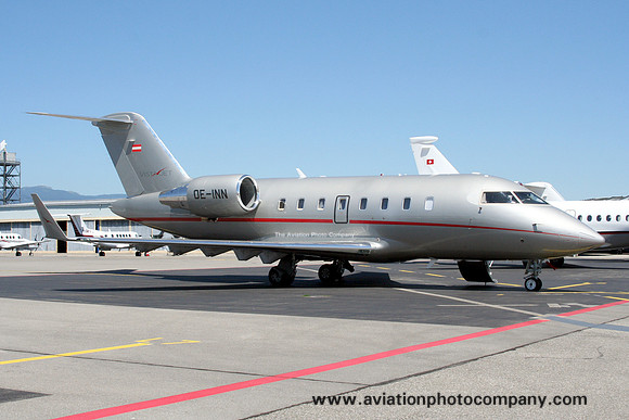 Vistajet Bombardier Challenger 605 OE-INN at Geneva (2008)