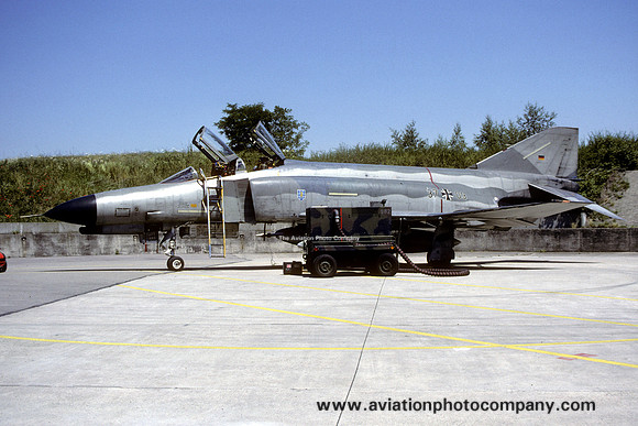 West German AF JBG35 McDonnell F-4F Phantom 37+09 (1984)