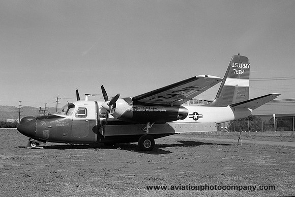 US Army Aero Commander RU-9D 57-6184