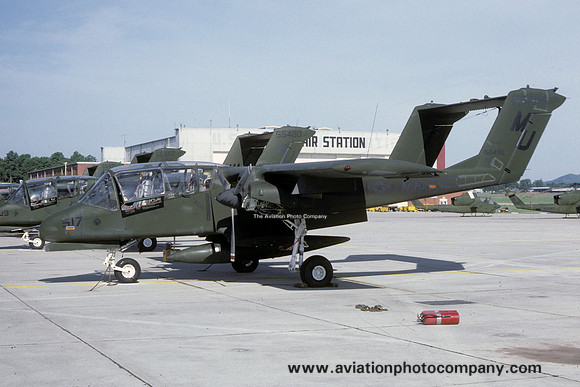 US Marines VMO-4 North American OV-10A Bronco 155498/MU-517 (1985)