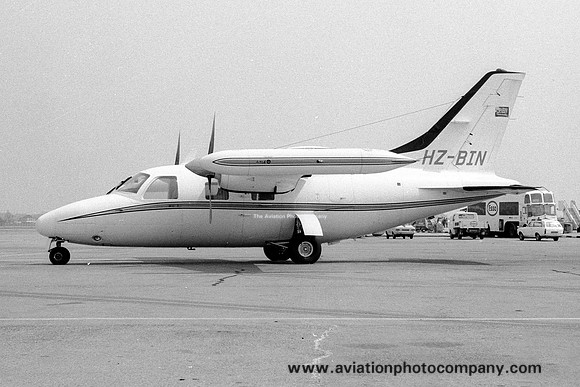 Saudi Civil Mitsubishi Mu-2B HZ-BIN (1976)