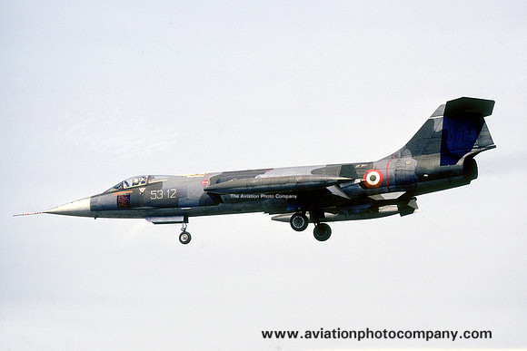 Italian Air Force 53 Stormo Lockheed F-104S Starfighter MM6702/53-12 (1989)