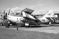 Royal Navy 847 Squadron Fairey Gannet AS.1 XA335 at Abbotsinch AHU (1959)