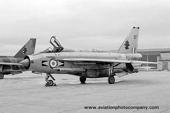 RAF 11 Squadron English Electric Lightning F.6 XR763/B (1977)