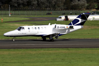 Excellent Air Cessna 525A CitationJet CJ2 D-IOHL at Prestwick (2024)
