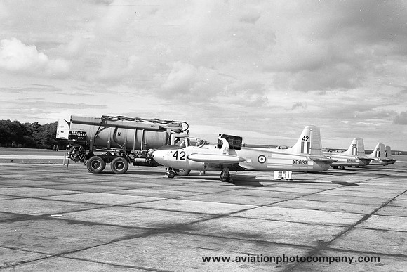 RAF 1 FTS Hunting Jet Provost T.4 XP637/42 (1965)