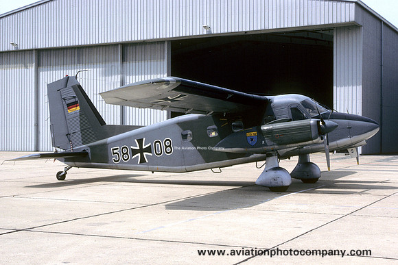 German Air Force LTG62 Dornier Do28D 58+08 (1986)