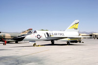 USAF 5 FIS Convair F-106A Delta Dart 59-0005 at Nellis AFB (1980)